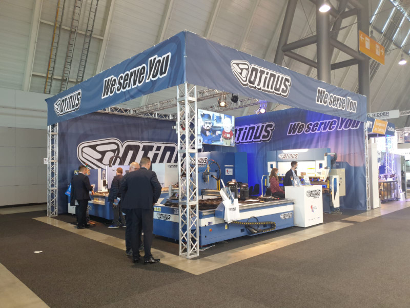 Otinus na targach Blechexpo Stuttgart, Deutschland