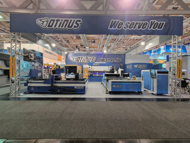 Otinus na targach EUROBLECH Hannover, Deutschland