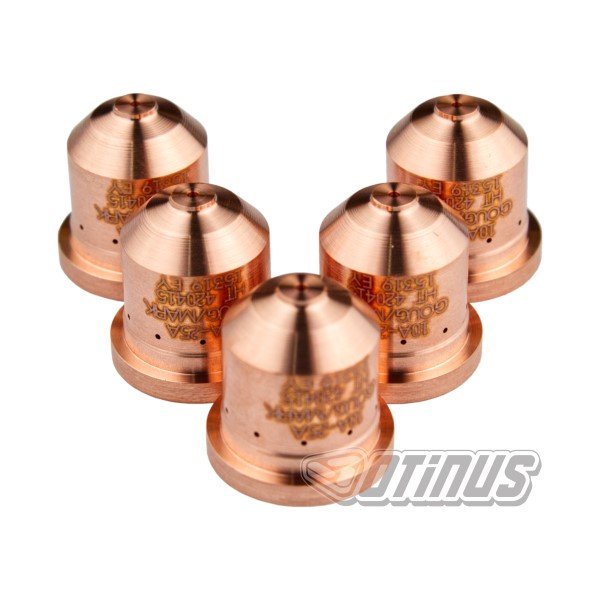 Satz 5 Stk. Düsen Präzises Kennzeichnen und Rillen 10–25 A (420415) Hypertherm